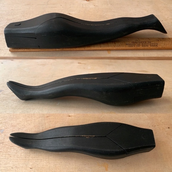 Vintage Nut Cracker Wooden 1970's Curvy Black Ladies Torso Legs - Picture 3 of 8